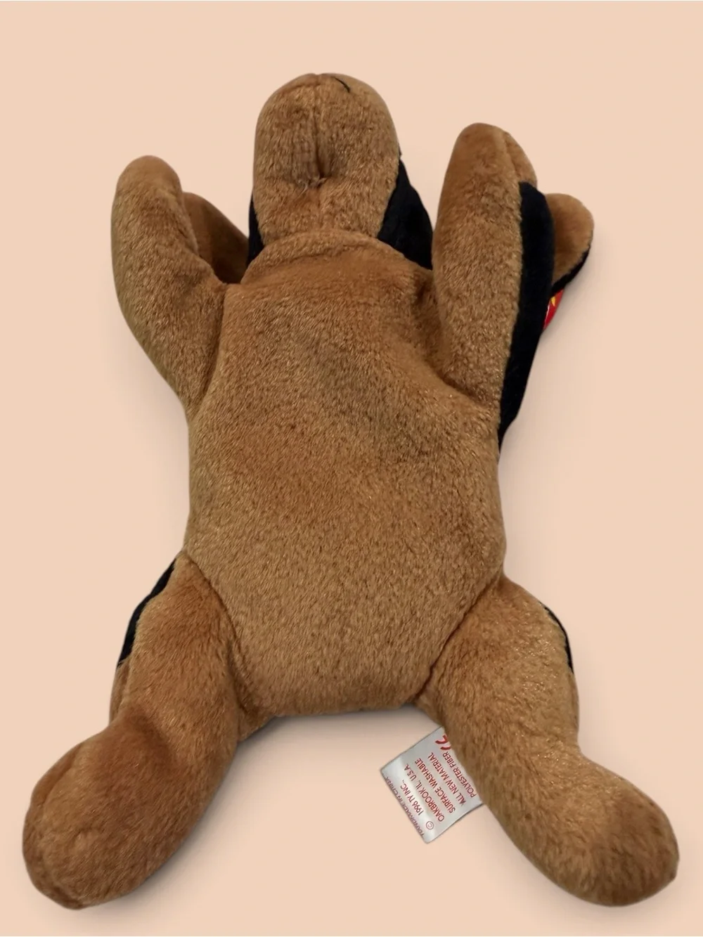 Ty Beanie Baby Doby the Doberman Plush Dog Toy - Soft Collectible